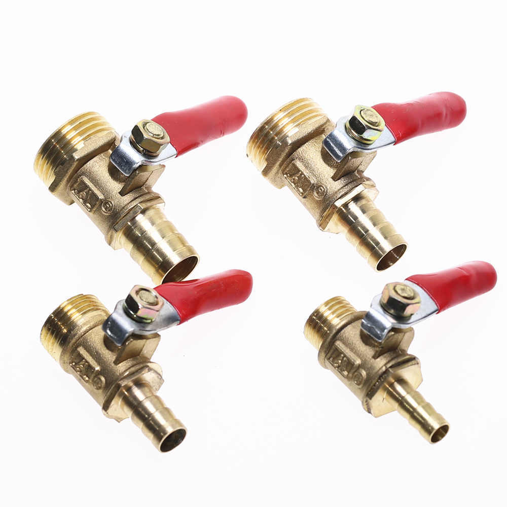Кран шаровый 1/2" х 10мм, наружняя резьба (латунь)