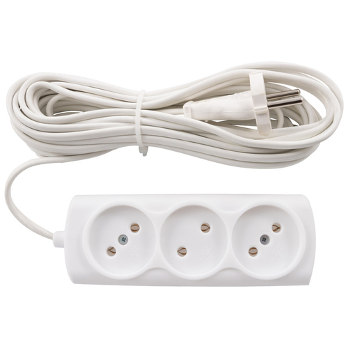 Удлинитель Engy "Эконом" 7м/3роз (ШВВП 2х0.75)