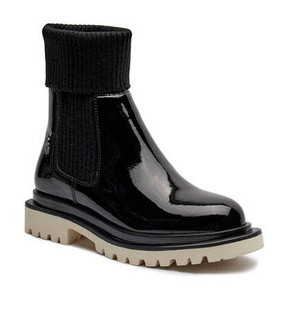 Кожаные ботильоны Marc Cain - черный(XS SB.05 L13)