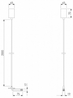 Подвес для трека Elektrostandard Line Magnetic a069726