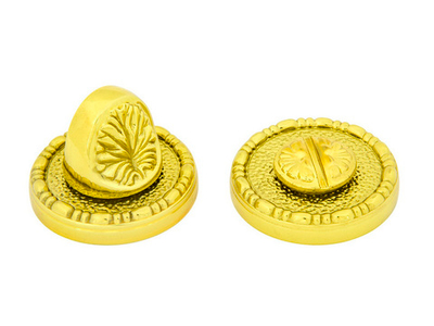 Завертка MANZZARO ART BK PB