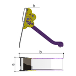 Горка «Цветок» Romana 110.02.00-01