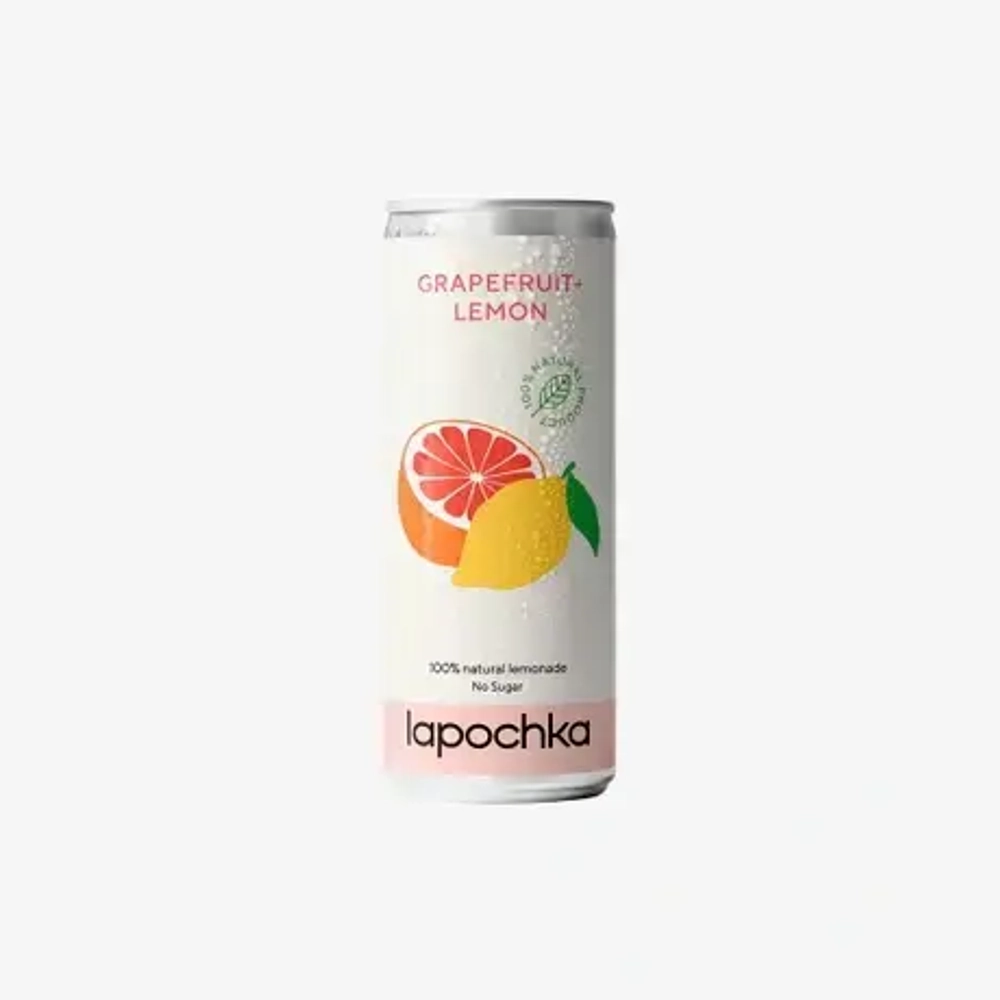 Lapochka Грейпфрут Лимон 0.33 л.
