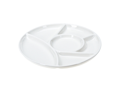 Менажница фарфоровая