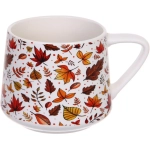 Кружка керамическая 400мл «Осенний листопад», микс 4рисунка