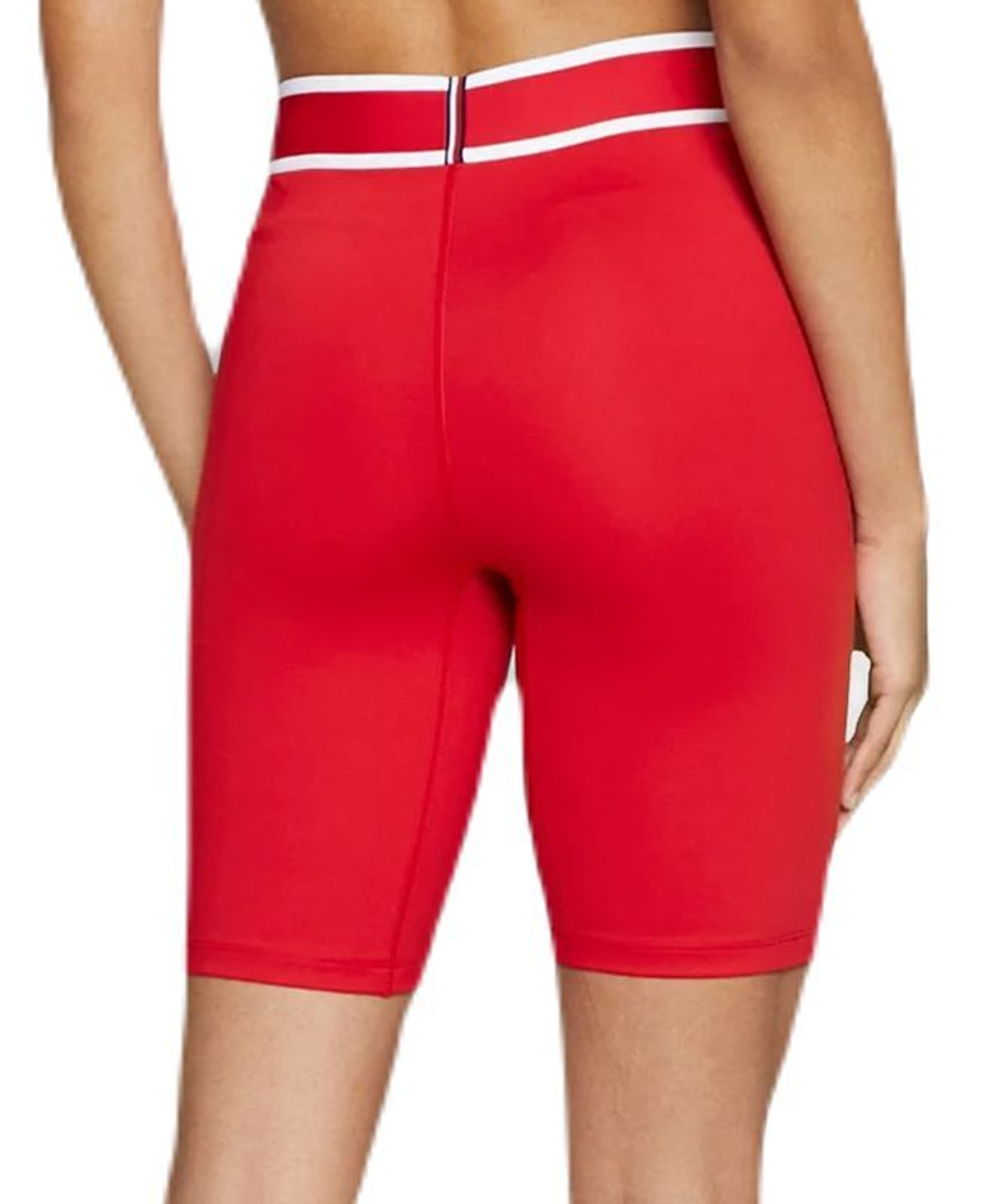 Женские Шорты теннисные Tommy Hilfiger RW Fitted Tape Short - primary red