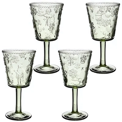 Набор бокалов «ЩЕЛКУНЧИК» green 4шт/280мл