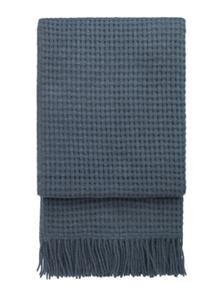 Плед 130x200 Elvang Basket Orion Blue Дания