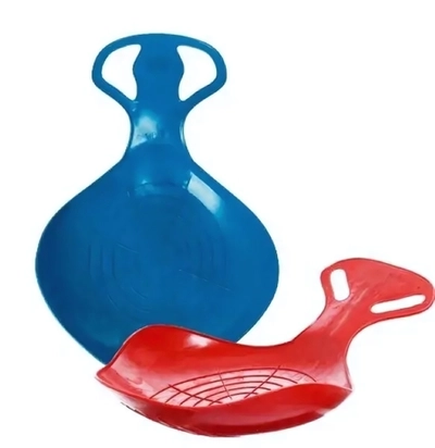 Санки-ледянки «Скороход» 65х42 см, цвет МИКС