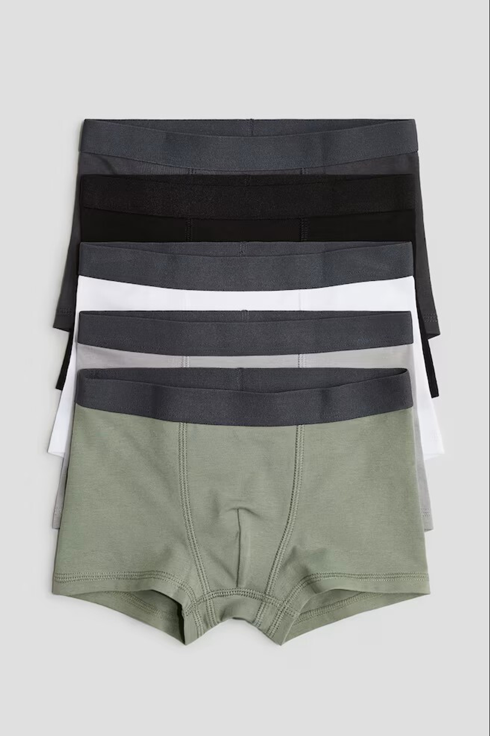 H&M Набор из пяти трусов-боксеров, разноцветный
