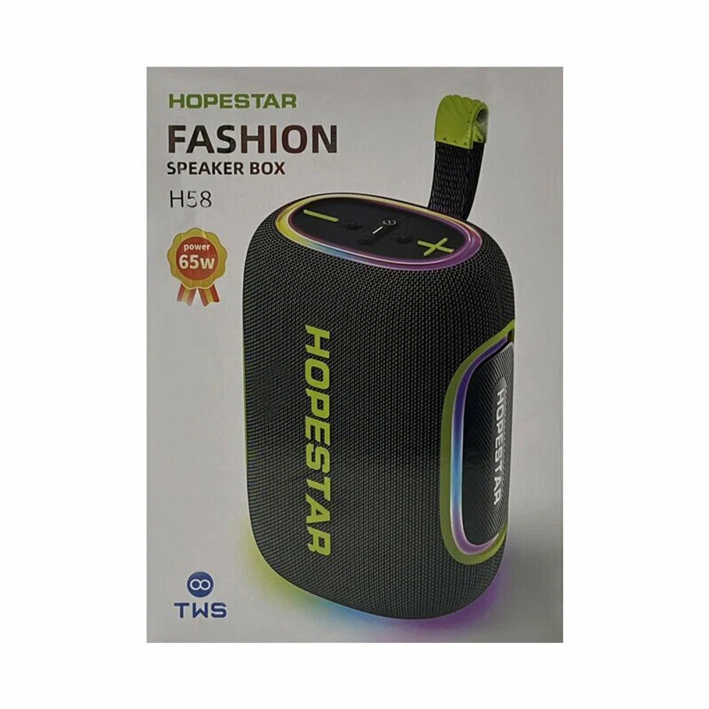 Портативная колонка Hopestar H58, 65Вт, серый