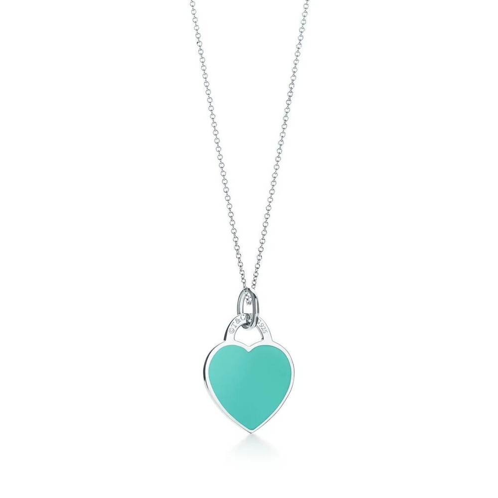 Подвеска из серебра 925 , Tiffany blue 💙