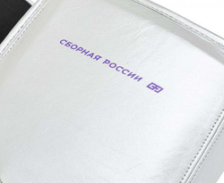 Защита паха мужская Clinch Undefeated Russian Team серебристая C165RT