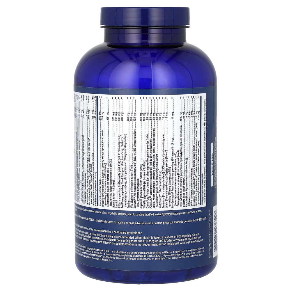 Life Extension, комплекс таблеток без меди, 240 таблеток