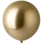 Шар латексный Shiny Хром 76 см (Золотой)