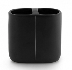 Стакан для зубных щеток Kassatex Nero