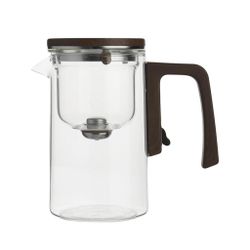 Чайник 510 мл с фильтром типод Гунфу d 9 см h15 см курковый магнитный слив термостекло Barbossa