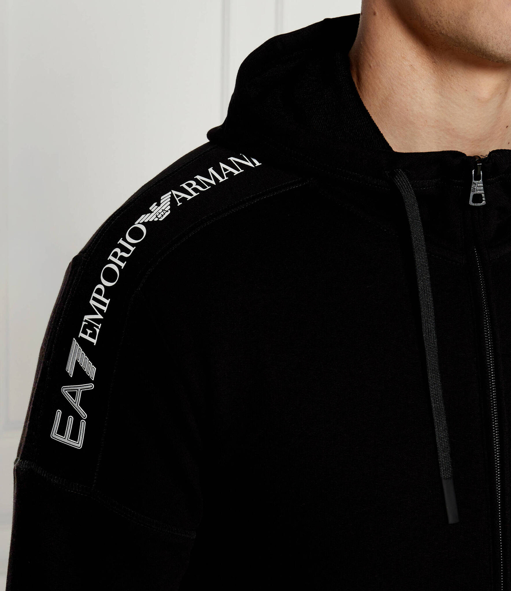 Худи EA7 - черный(6DPM12 PJOGZ)