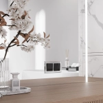 Перекрестный переключатель двухклавишный (черный акрил) W1123048