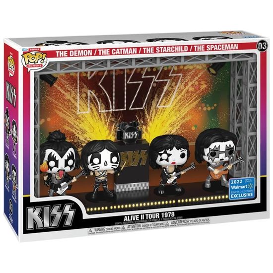 Набор фигурок группы Kiss (Kiss Alive II Tour 1978) 67771