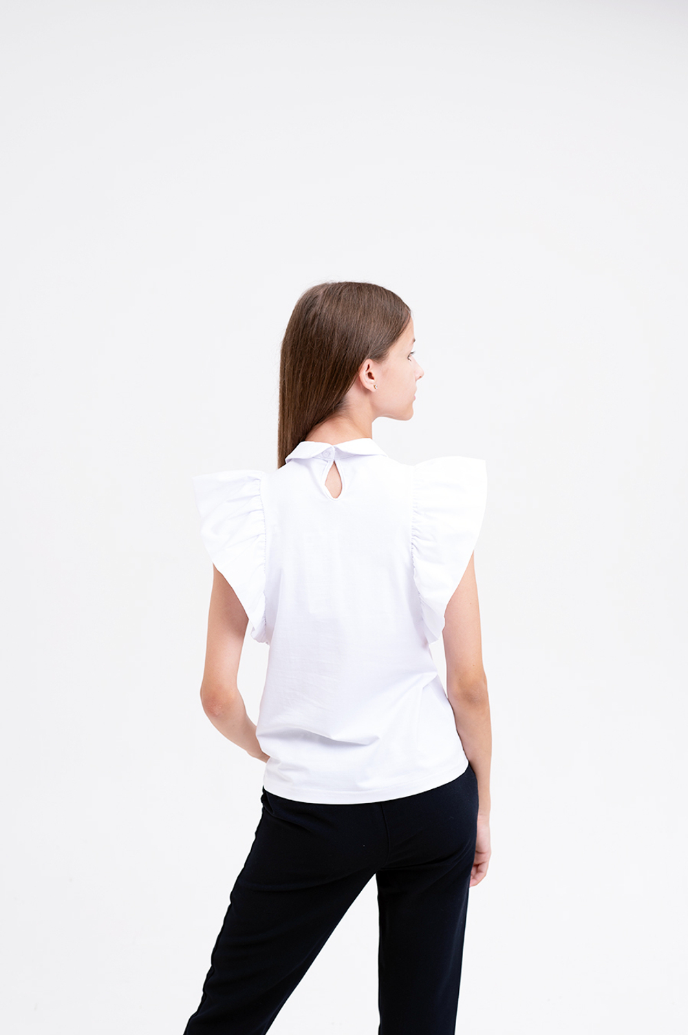 Блуза к/р трикотаж. д/д DELORAS Z63479S