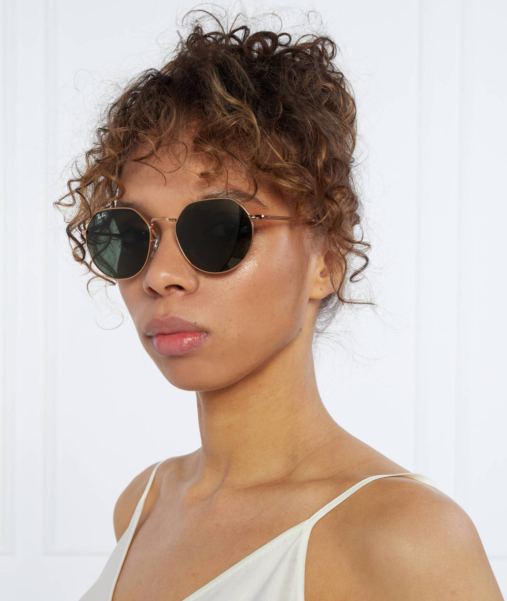 Солнцезащитные очки JACK Ray-Ban - розовое золото(RB3565)