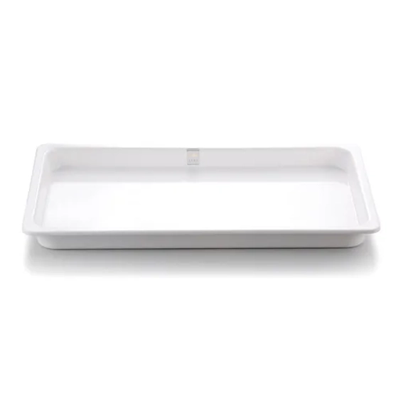 Гастроемкость 1/1 h40 мм пластик меламин 524*323*40 мм 5 л White P.L. Proff Cuisine