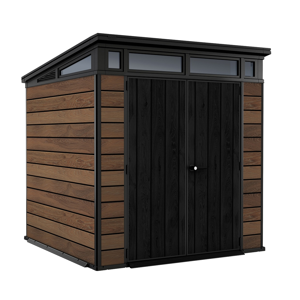 Садовый сарай Keter Signature Pent 7x7 brown