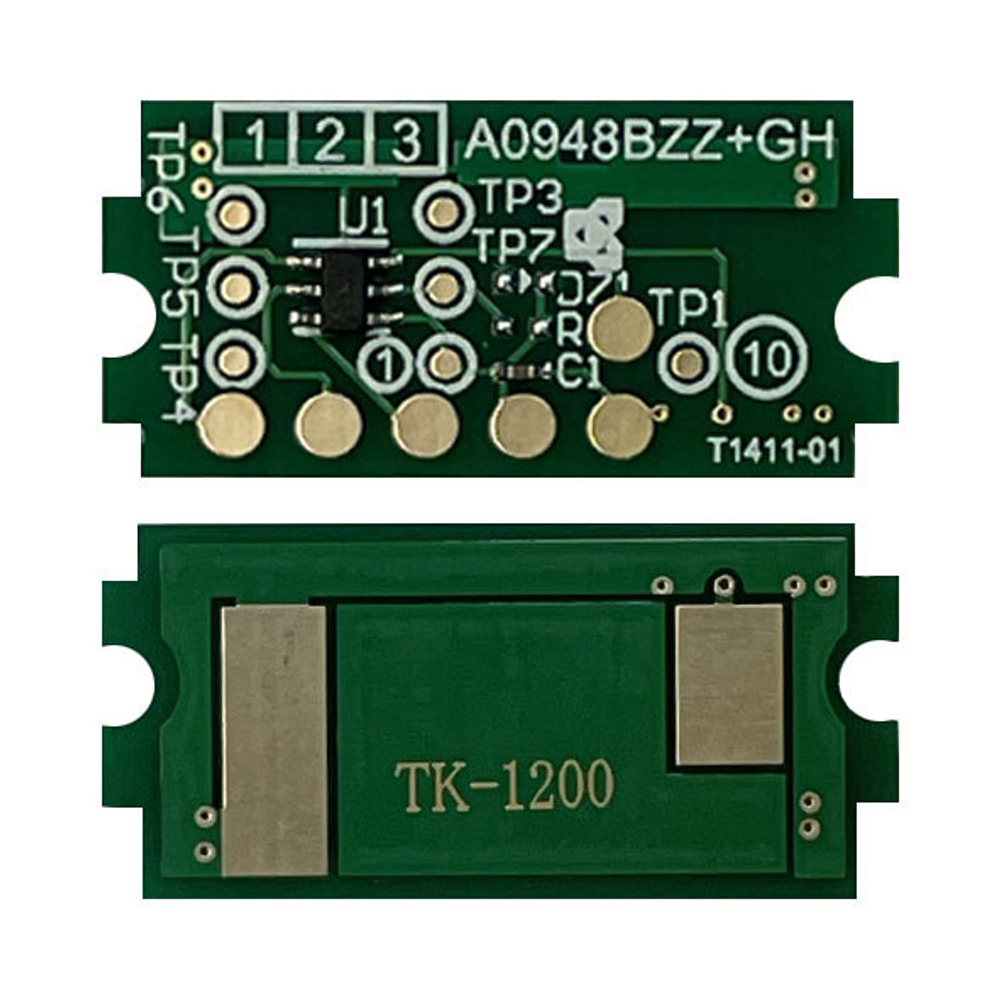 Чип UNItech для картриджа Kyocera TK-1200, ECOSYS P2335d/M2235dn/M2735dn/M2835dw (3K) Zhono