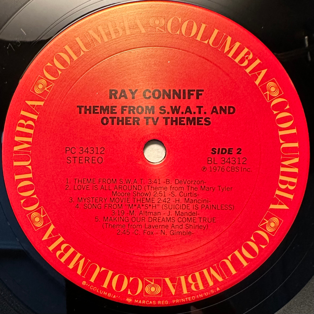 Ray Conniff - Theme From S.W.A.T. And Other TV Themes (США 1976г.)