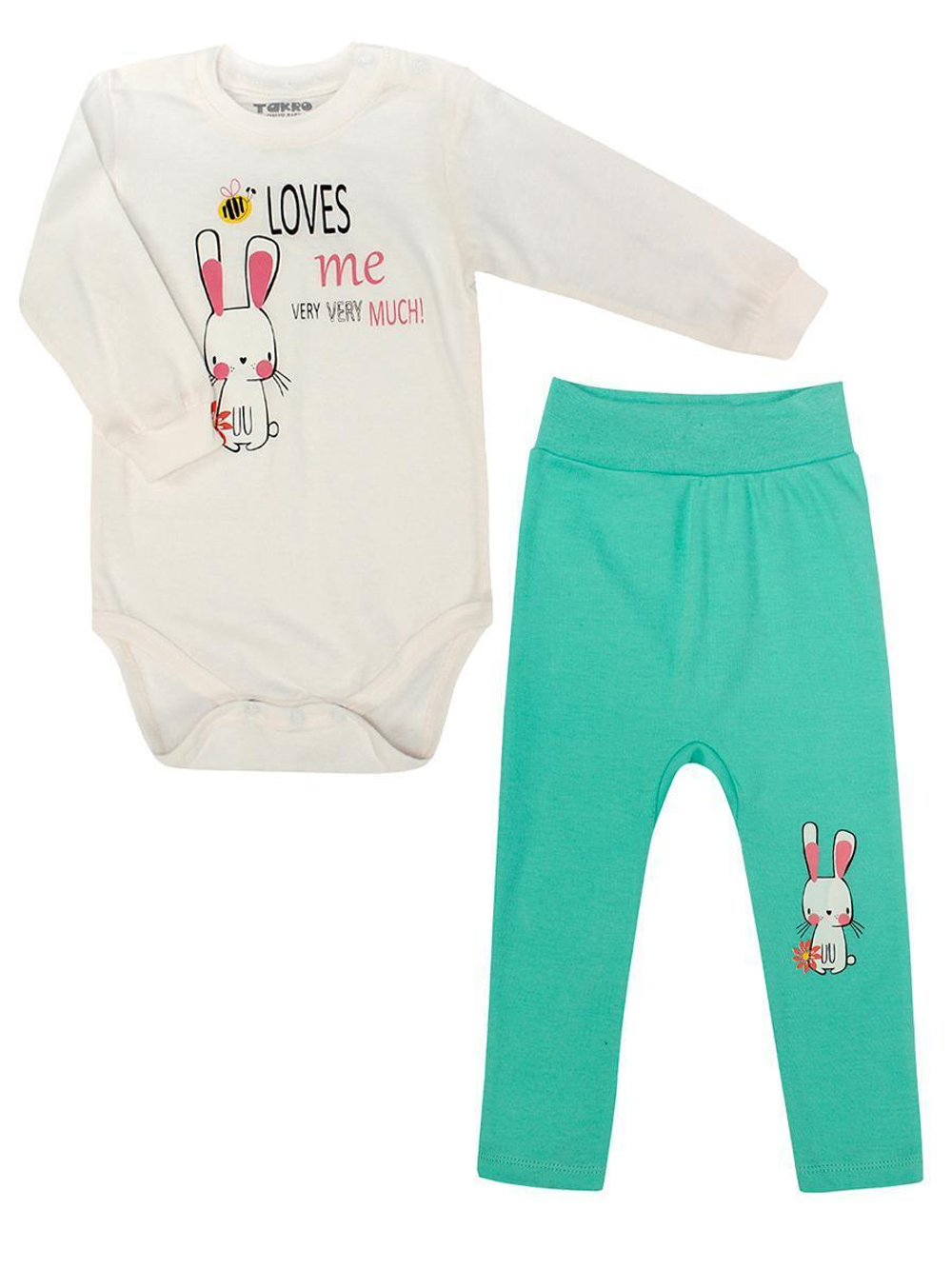 Комплект д/новорожд р.68 экрю (Такро) 0581KI-0/1