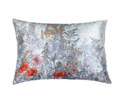 Наволочка 50x70 Mollen Алтайская степь жемчужно-белая шелковая