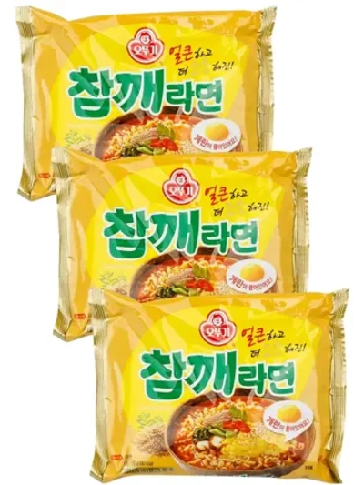 Лапша Sesame Ramen Оттоги со вкусом кунжута 115 г * 3 шт