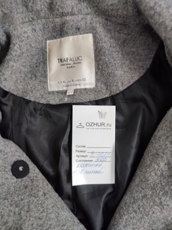 Пальто Zara  с шерстью 50 размер