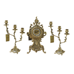 Bello De Bronze Канделябр Эскада на 3 свечи