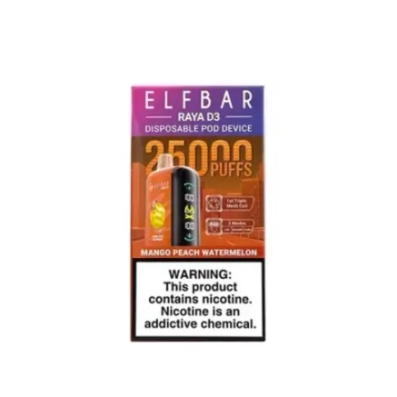 ELF BAR RAYA D3 - Mango Peach Watermelon (5% nic)