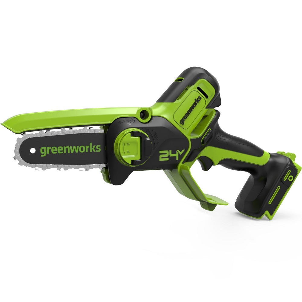 Пила цепная аккумуляторная мини GREENWORKS 24 V без акб и з/у   2008707
