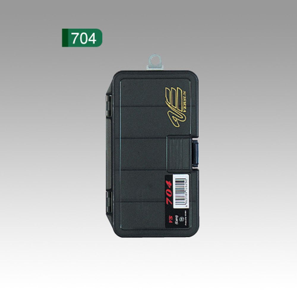 Коробка под приманки MEIHO VS-704 (LURE CASE M) SMOKE BK