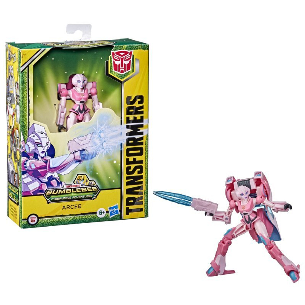 Трансформеры Hasbro Cyberverse — серия Deluxe Arcee E7104