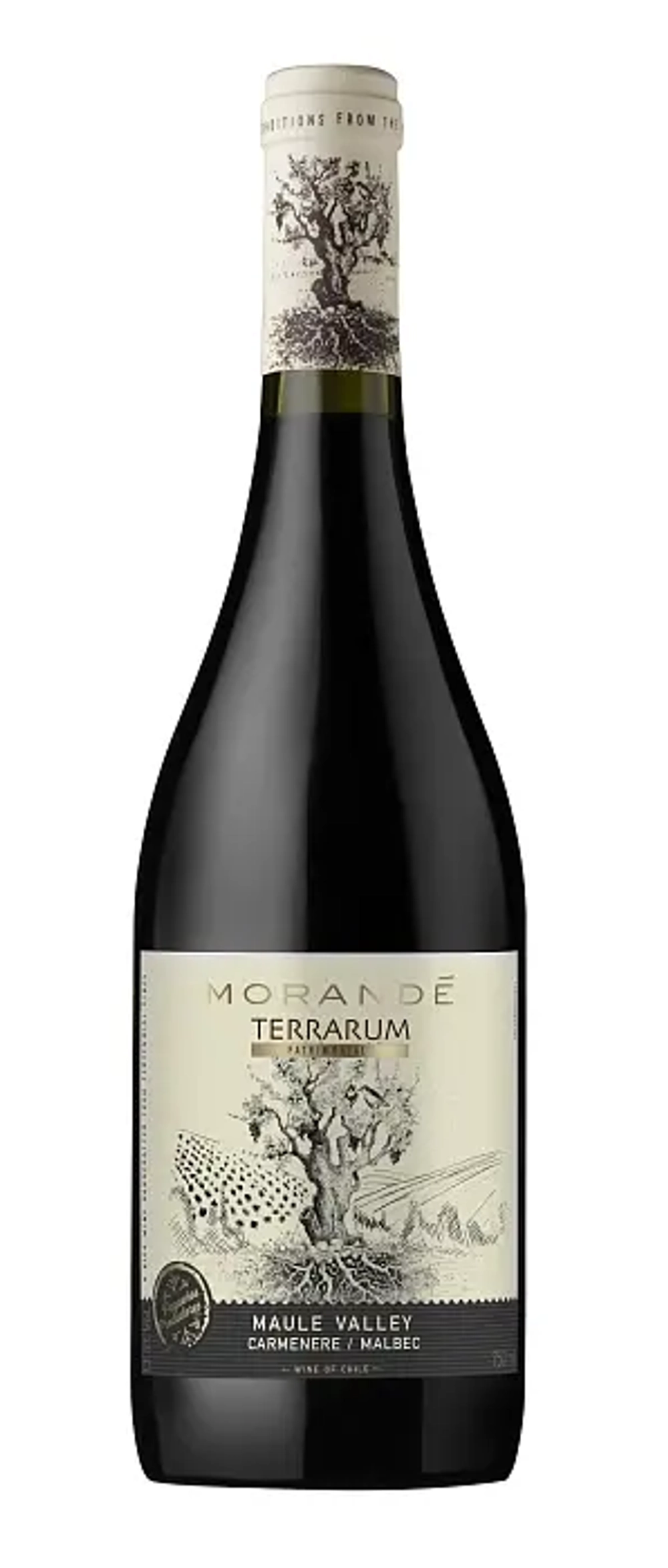 Вино Morande, Terrarum Patrimonial, Carmenere-Malbec, 0.75 л