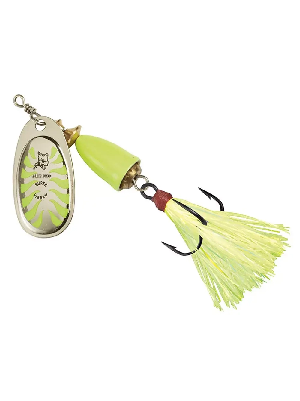 Блесна для рыбалки вертушка Vibrax Glow 2 /GLB