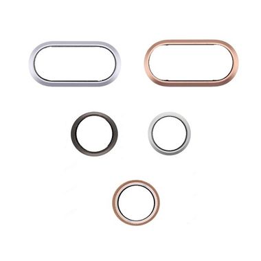 Rear camera Ring 铁圈 for Apple iPhone 8 Plus MOQ:100 White