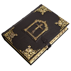 Библия большая с литьем