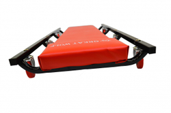 Лежак подкатной низкопрофильный красный GWC-1 Great Wolf
