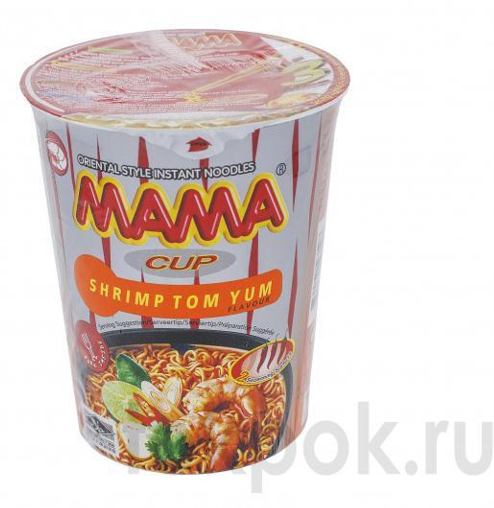 Лапша со вкусом Том Ям МАМА, 70 гр