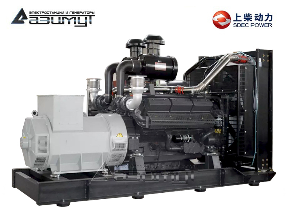 Дизельный генератор Азимут АД-500С-Т400-1РМ5 Sdec