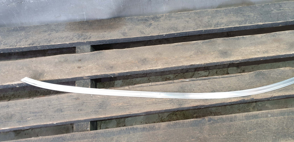 Молдинг двери передней левой Mercedes GLC (X253) 15-нв Б/У Оригинал A2537250182