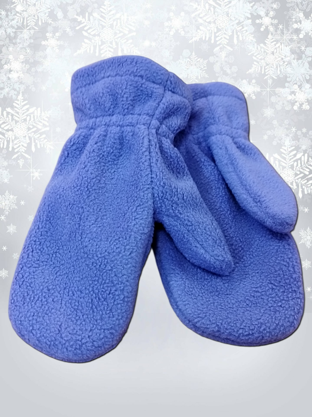 5005 Варежки детские флисовые фиолетовый (14)