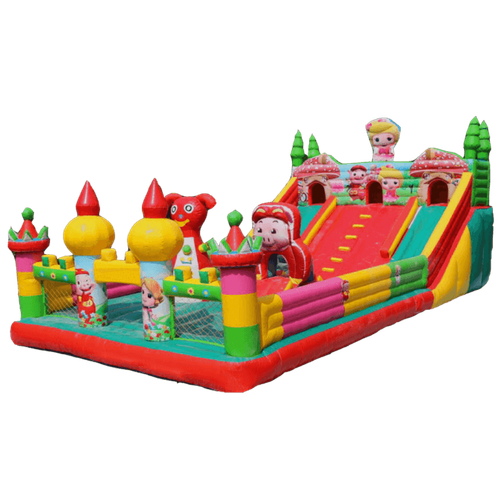 Коммерческий батут "Три поросенка"