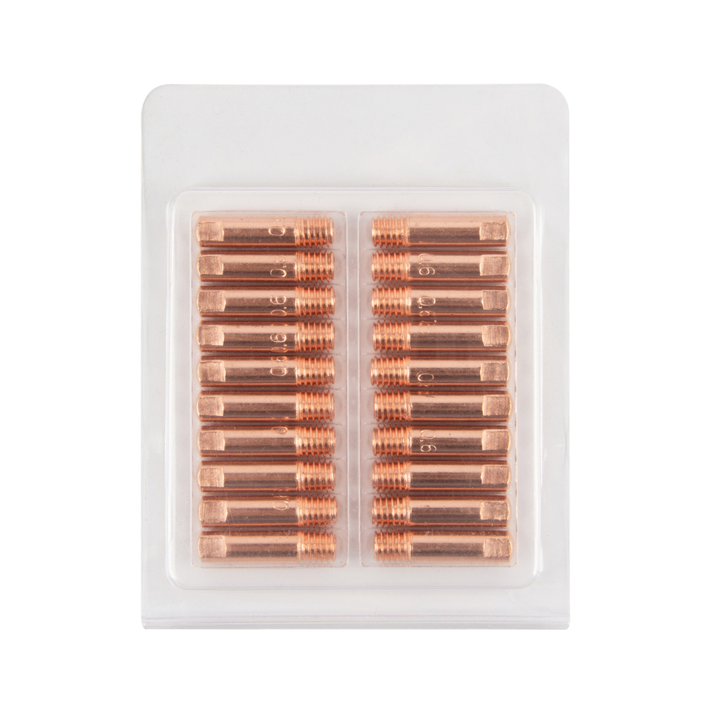 WDK-C008 Наконечник токопроводящий 20 шт для горелок MIG MAG М6х25х0,8мм